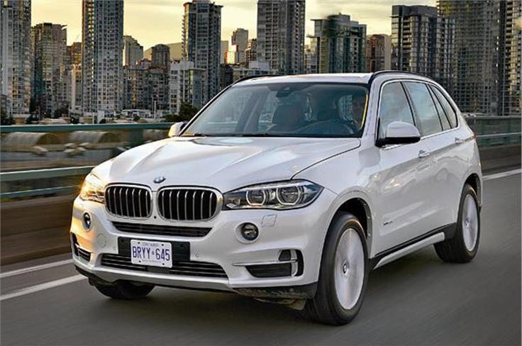 BMW will also bring the the new, third-generation X5 SUV which has been thoroughly updated and refined in all areas.
