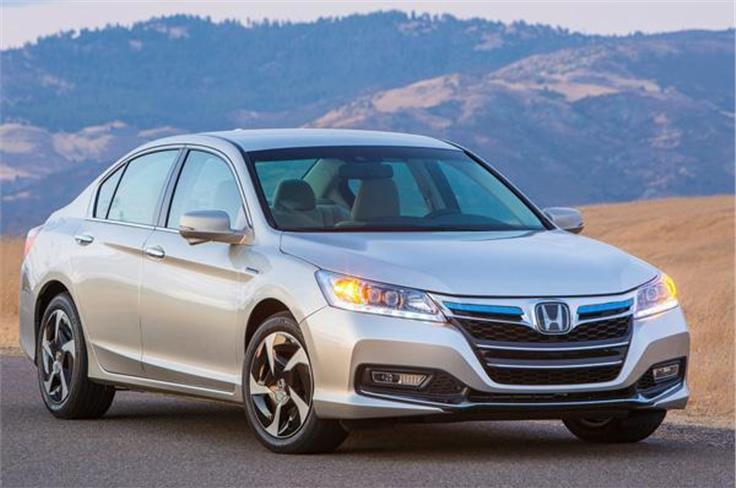The new Honda Accord will also be present at the Expo. Honda will display a hybrid version. 