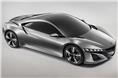 The Honda NSX concept sports car will be exhibit at the Auto Expo as well. 