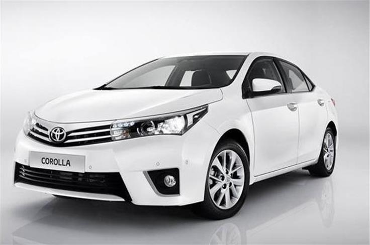 The next-generation Toyota Corolla will be present at the Auto Expo