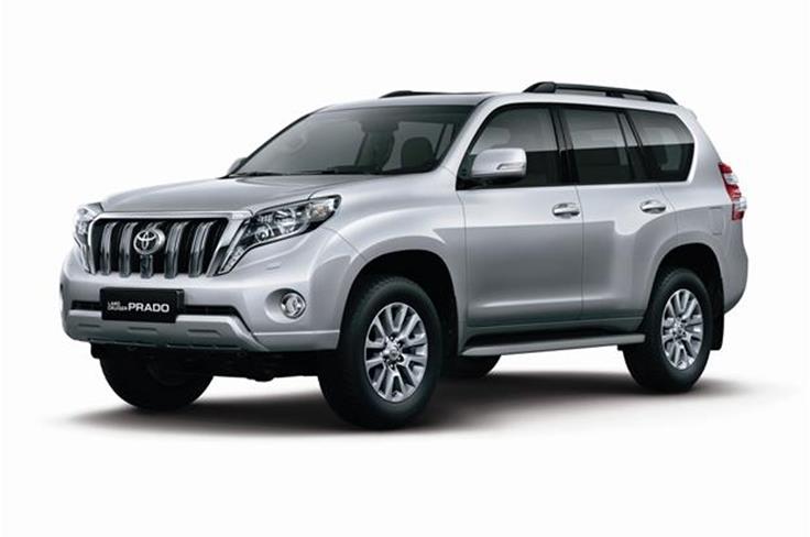 The updated Toyota Land Cruiser Prado will also be showcased at the Expo. 