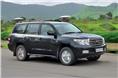 The mighty Toyota Land Cruiser LC200 will also mark its presence. 