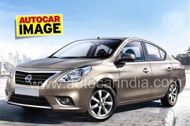 Also on display will be the Nissan Sunny facelift. 