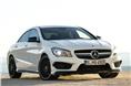 The Mercedes CLA 45 AMG saloon will be present at the Auto Expo. 