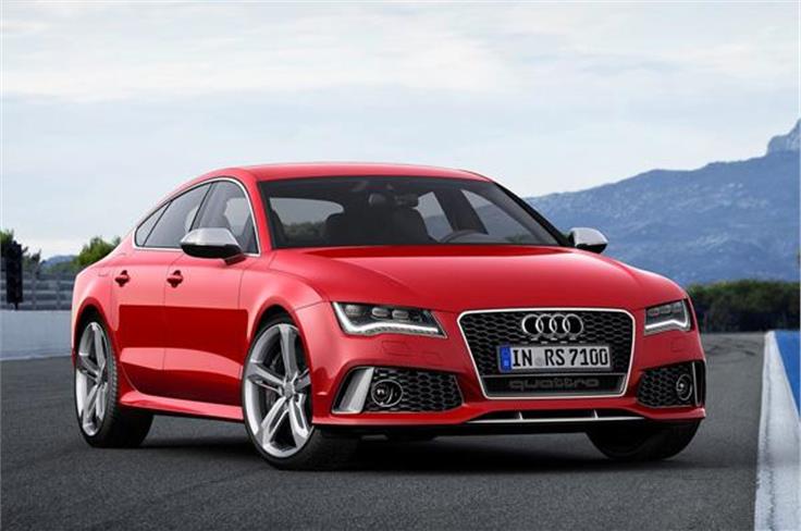 The hi-performance Audi RS7 Sportback will also be on display. 