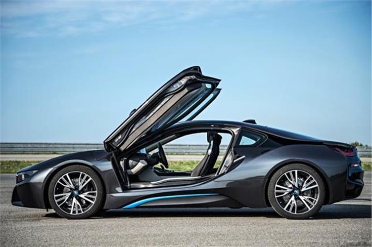 The high-tech, carbon-bodied sportscar will become the new BMW flagship when it is launched later this year. 