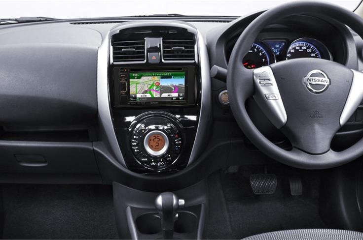 Interiors recieve minor upgrades as well, there's an all-new steering wheel as well, however there is no news whether the Indian-market Sunny facelift will get it or not. 