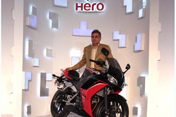 Hero&#8217;s newly unveiled range includes two motorcycles, two scooters and a rugged motorcycle concept