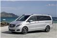 The new V-Class MPV will replace the Viano and the R-Class MPV in the Mercedes Global line-up. 