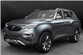 Mahindra-owned SsangYong will also have a concept of its own in the form of the LIV-1. LIV is short for &#8216;Limitless Interface Vehicle&#8217; and it gets a four-wheel drive system that&#8217;s controlled by an interface.