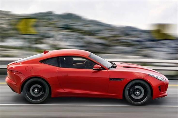 Jaguar will have the new F-Type coupe on display at the Auto Expo.