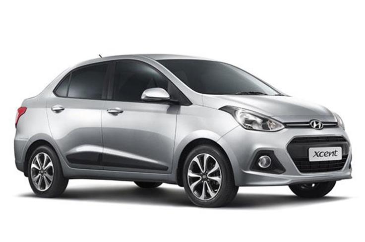 The Xcent is based on the Grand i10 hatchback and carries much of the small car&#8217;s styling