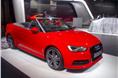 Audi's surprise of the moment was the launch of the A3 Cabriolet