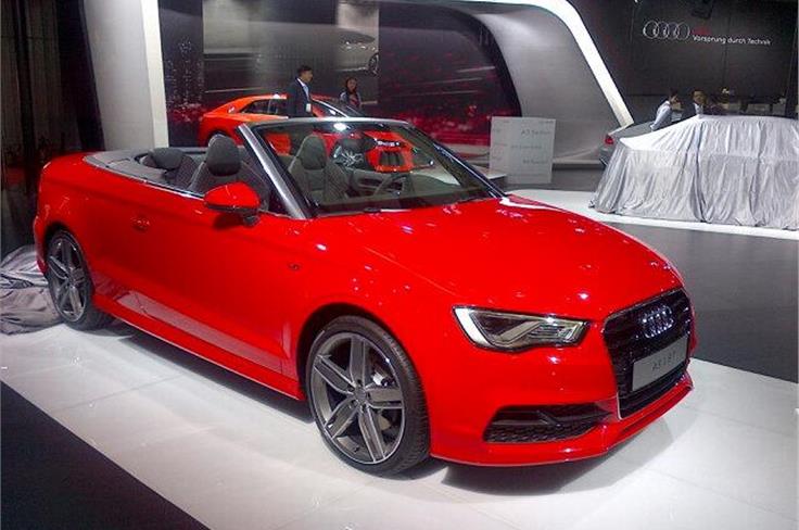 Audi sprang a surpise by launching the A3 Cabriolet. 
