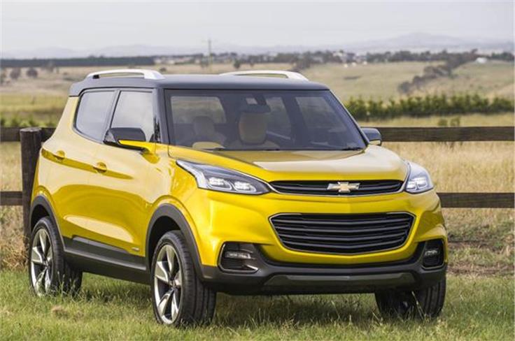Chevrolet unveiled a new concept compact SUV Adra which has been developed entirely by Indian designers at GM&#8217;s technical centre in Bangalore, India.