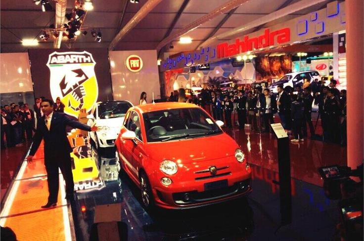 Fiat launched its Abarth brand in India starting with the Fiat 500 Abarth.