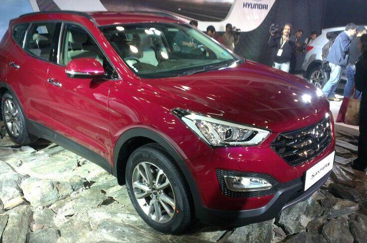 Hyundai launched the new Santa Fe that will be produced in India at the company&#8217;s Chennai plant.