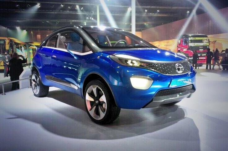Tata Motors reveled the Nexon compact crossover concept that is based on the X1 platform.