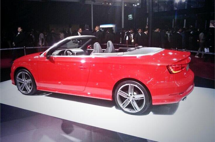 The A3 Cabriolet will get a 1.8-litre turbo-petrol engine