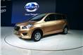 The GO+ MPV is on display for the first time at Auto Expo 2014