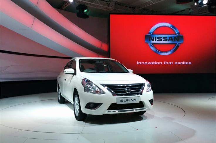 Nissan has unveiled the facelift Sunny