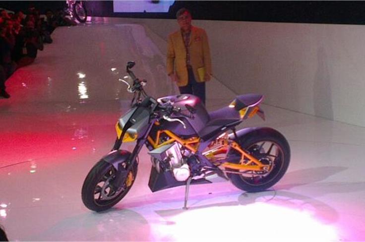 The Hero Hastur concept gets a four-stroke, 620cc, parallel twin-cylinder engine generating 79bhp. 