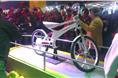 Hero displayed the SimplEcity, an electric motorcycle designed for urban commuting.