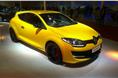 Renault has displayed the Megane RS at the Auto Expo