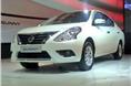 Nissan displayed the facelifted Sunny at the Auto Expo.