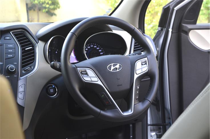 'Flex Steer' steering system gets 3 modes - Comfort, Normal and Sport, which alters the steering weight and feel. 