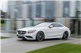 The new S-Class S63 AMG coupe comes with a 577bhp motor. 