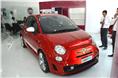 Fiat also launched its Abarth brand in India at the Auto Expo, starting with the Fiat 500 Abarth. 