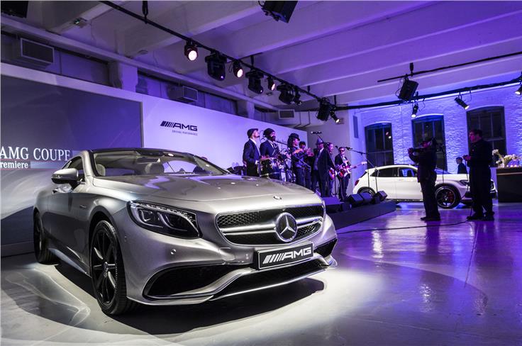 The new Mercedes S 63 AMG Coupe has been unveiled at the NY Auto show. 