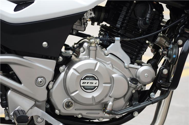The four-stroke, DTS-i, air-cooled and single-cylinder engine produces 20.75bhp of maximum power output.