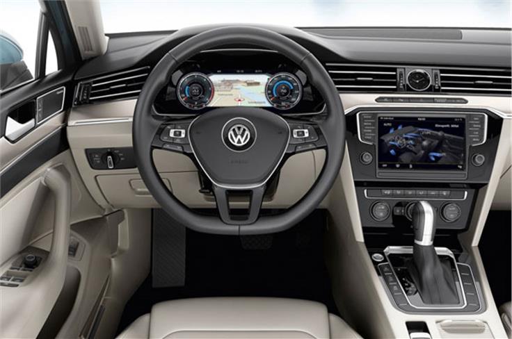 Lots of new tech in the cabin for the new VW Passat.