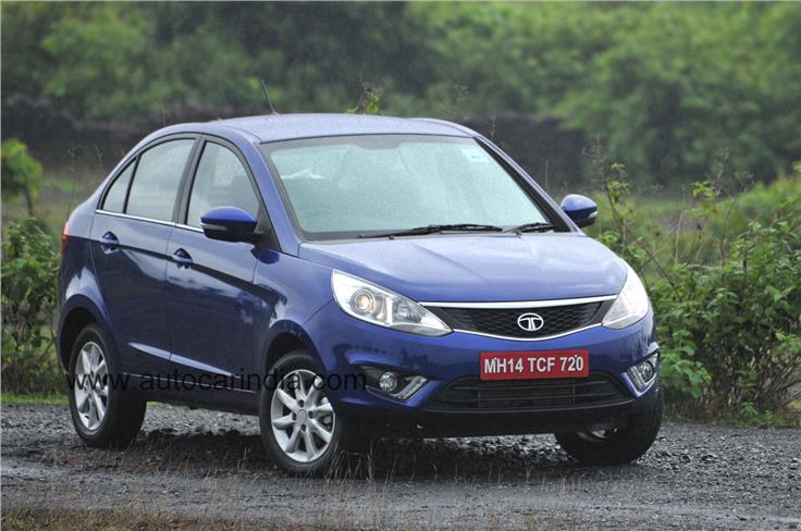 The new Zest compact sedan will be the first of an all-new generation of cars from Tata Motors. 