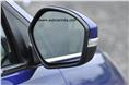 Higher-spec models get turn indicators in the wing mirrors. 