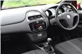 The Fiat Punto Evo now gets all-new interiors that it shares with the recently facelifted Linea.