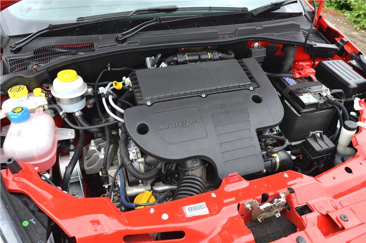 Engine options for the Punto Evo include a 67bhp 1.2 petrol, an 89bhp 1.4 petrol and a 1.3 Multijet diesel in two states of tune &#8211; 75bhp and 90bhp (pictured).