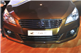 The Maruti Ciaz's nose gets a small, Suzuki-typical grille.