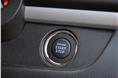 Along with the Keyless go system, the top trims get a push-button start as well. 
