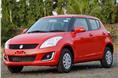 Maruti has re-introduced the red paint shade in the updated Swift. 