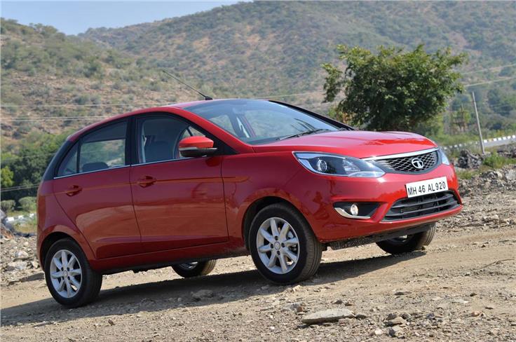 The Tata Bolt follows Tata's new design language which was earlier seen on the Zest. 