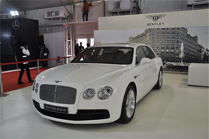 The Bentley Flying Spur V8 is as luxurious as ever, and also gets engine tech to improve efficiency.