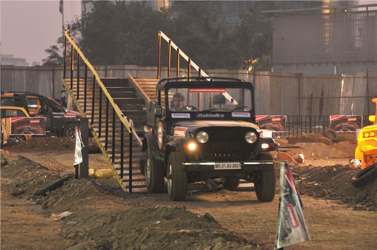 This is exactly the kind of setting, the Thar likes to call home - the Mahindra 4x4 Zone.