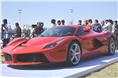 The star of the show was the LaFerrari.