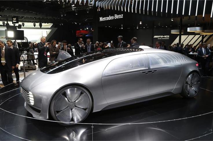 Mercedes F015 Luxury in Motion concept. 