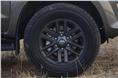 New 12-spoke 17-inch alloy wheels in dark-grey shade standard on this variant. 