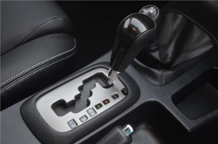 A 5-speed auto gearbox is standard and comes with a shift-on-the fly 4WD. 