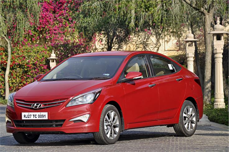 The 2015 Hyundai Verna is not an all-new model but a signficantly updated version of the existing car.